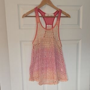 Vintage Havana Pink and Cream Tank